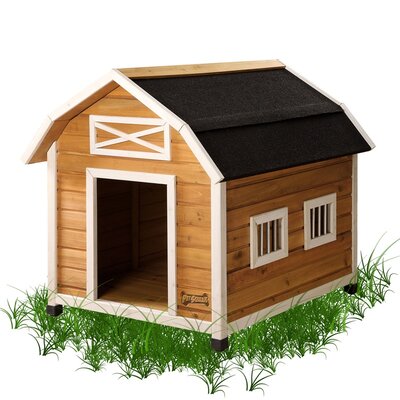 Pet Squeak PETS:2002 The Barn Dog House Size: Medium dog kennel