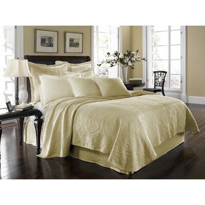 Bedspreads Matelasse on King Charles Matelasse Coverlet Bedding Collection In Ivory   Wayfair