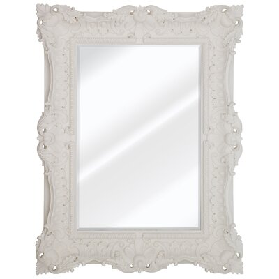 White Bevelled Mirror
