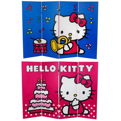 Oriental Furniture Tall Double Sided Hello Kitty Birthday Cake ...