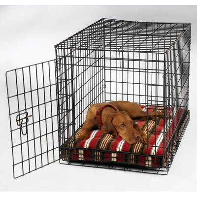 Bowsers Luxury Dog Crate Cover large, dog days (green apple bones) dog crates