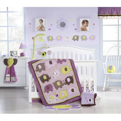 Childrens Nursery Bedding on Kids Line Elephant Patches Crib Bedding Collection   Wayfair