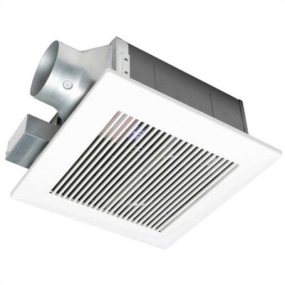 Bathroom   Light on Aero Pure Super Quiet Bathroom Ventilation Fan With Light   Wayfair
