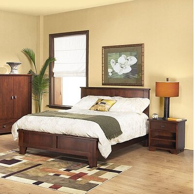 Modus Bedroom Furniture on Modus Canyon 3 Piece Low Profile Bedroom Set In