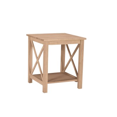 Unfinished Table on International Concepts Unfinished Hampton End Table   Wayfair