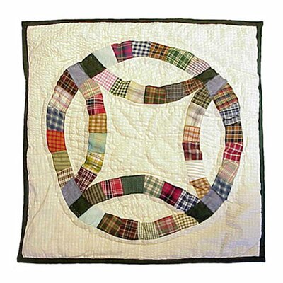 Patch Magic Country Wedding Ring Toss Pillow