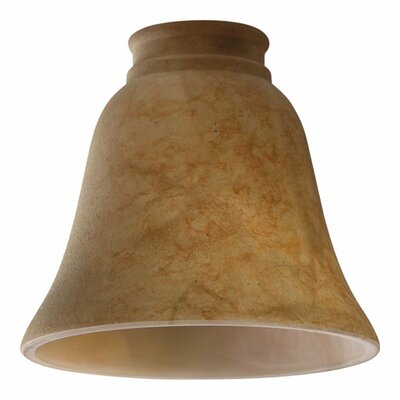 Quorum Tea Stained Scavo Shade for Ceiling Fan Light Kit