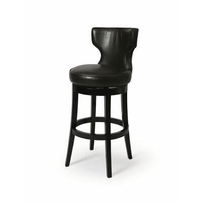  Bonded Leather Furniture on Pastel Furniture Augusta 30  Bonded Leather Barstool In Brown   Ae