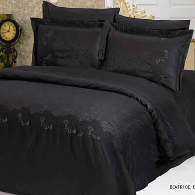 Bedspreads Queen Black on Black Gray Comforter Duvet Sheets Bedding Queen   Palm Tree Bedding