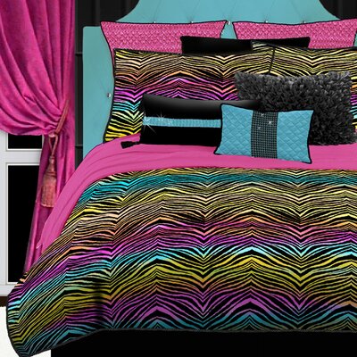 Luxury Bedding Sets Animal Print on Rainbow Animal Print Bedding