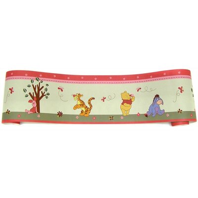 Winnie  Pooh Baby Gifts on Disney Baby Bedding Delightful Day Winnie The Pooh Wall Border
