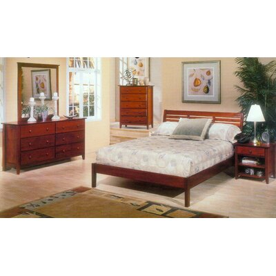 Queen Bedroom Furniture on Alpine Furniture Portola Queen Platform Bedroom Set In