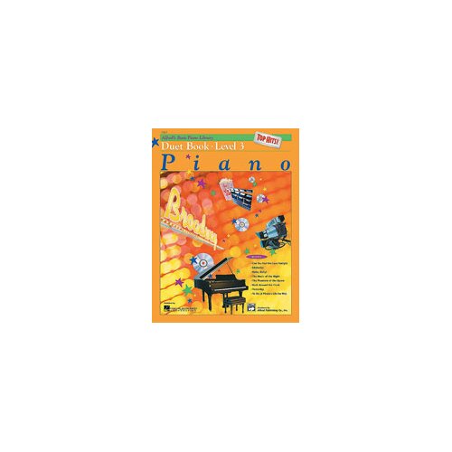 Alfred Publishing Basic Piano Course Top Hits Duet Book 3