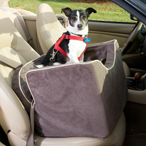 Snoozer Luxury Lookout I Pet Car Seat in Microsuede