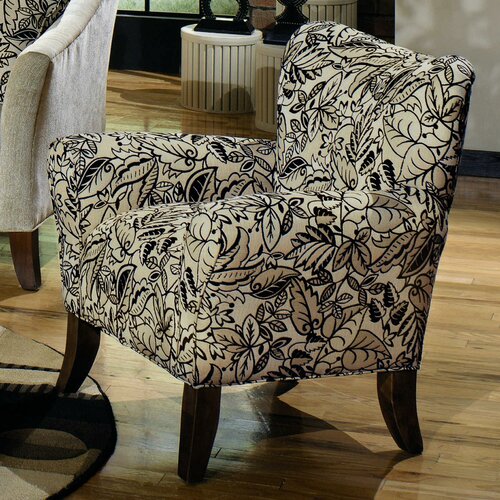 Craftmaster Vogue Microfiber Arm Chair   022710 Fiona 45 Combo