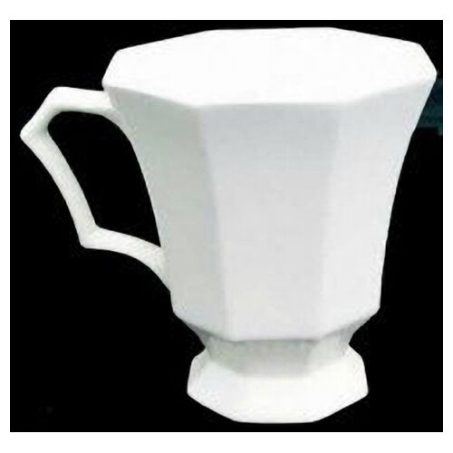 Nikko Ceramics Classic White 12 oz. Coffee Mug with Footed