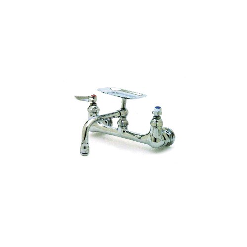 Brass Wall Mounted Faucets with Soap Dish   B 0233 01