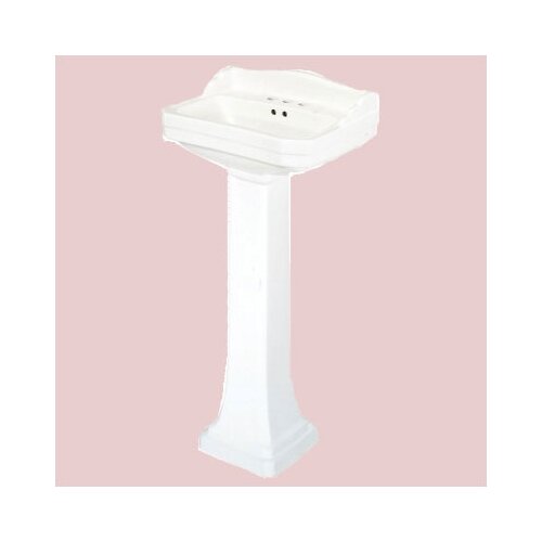 Foremost Series 1920 Petite Pedestal Sink F 1920 4 On Popscreen